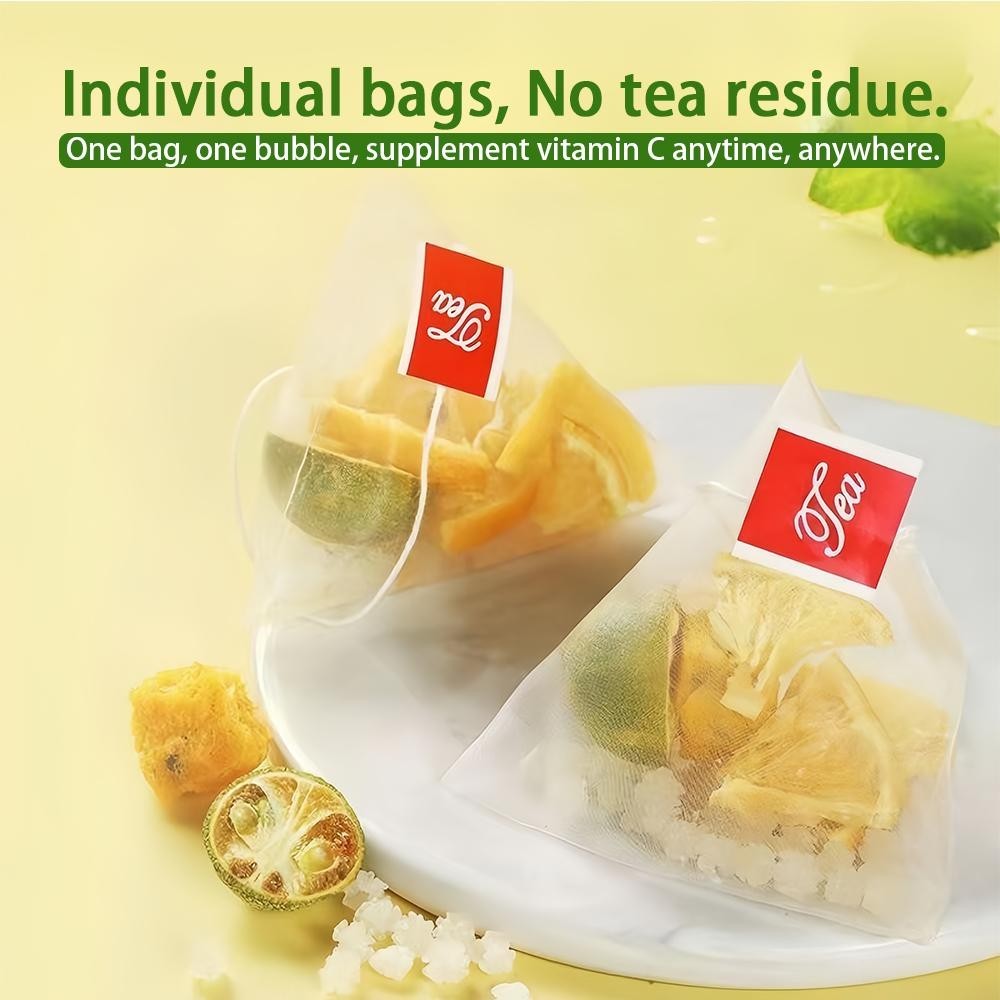 Teh limau Kumquat lemon tea Kumquat Lemon Passion Fruit Tea Bag Brewed ...