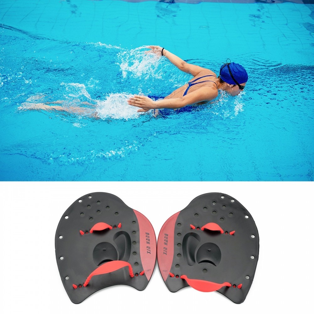 Build Muscles Safely with Dive Ready Swim Hand Paddles Lightweight and