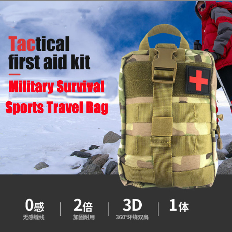 Emergency Pack EMT Pouch Outdoor Waterproof Molle Medical First Aid Bag ...