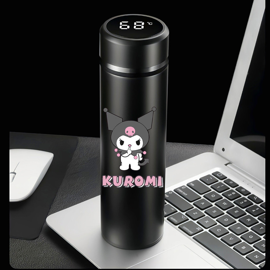 Kuromi Cup, Cartoon Water Cup Cute Water Cup Kuromi Thermos Cup Girl ...