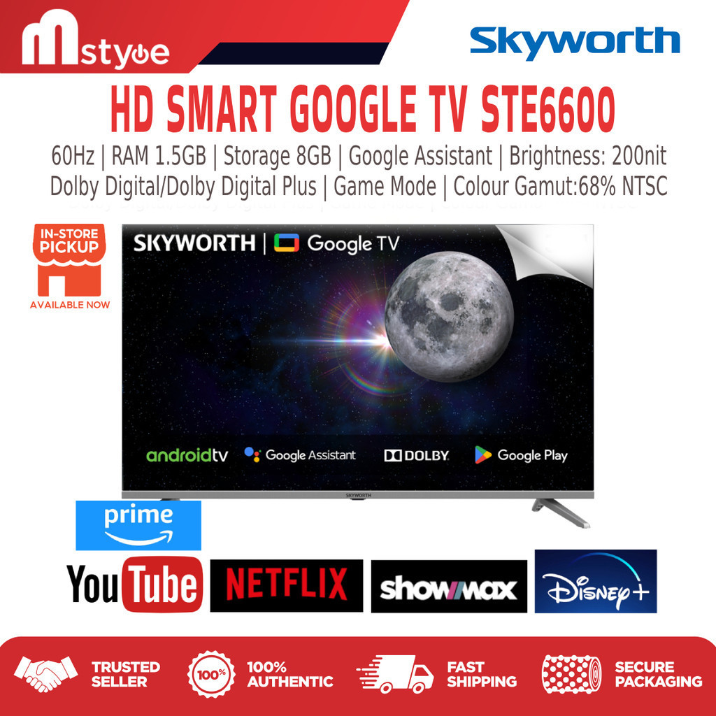 Skyworth Ste6600 32”, 40