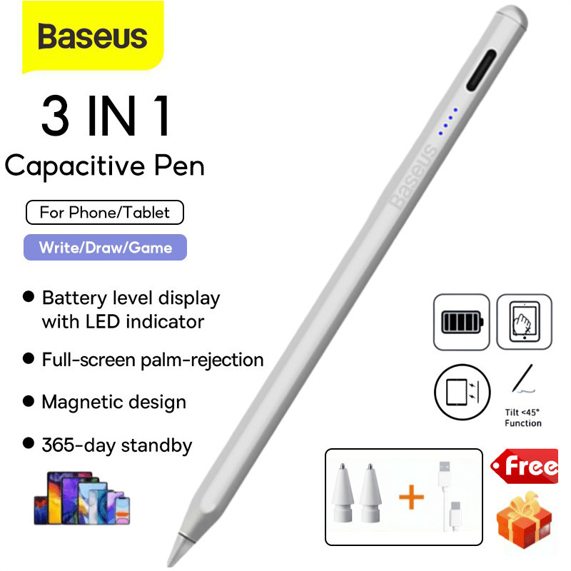 Capacitive Pen Active Stylus With Palm Rejection Eacam Active