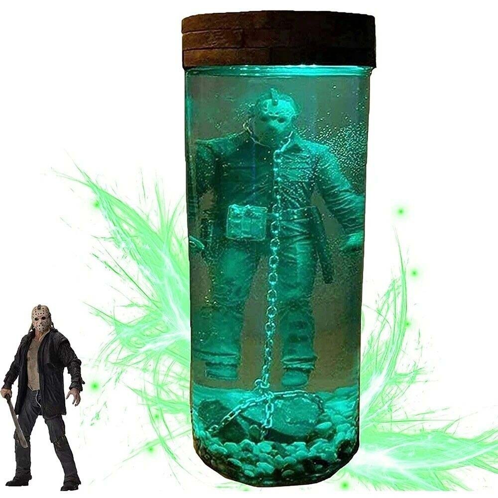 Friday The 13th Jason Voorhees Collector Water Lamp Horror Figurine