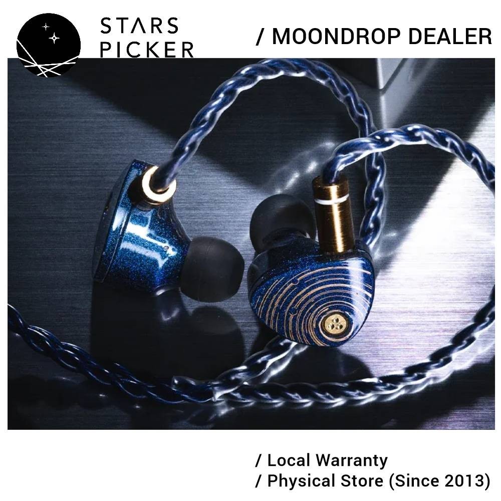 Moondrop STARFIELD II / Starfield 2 - Dynamic Driver IEM Earphone with ...