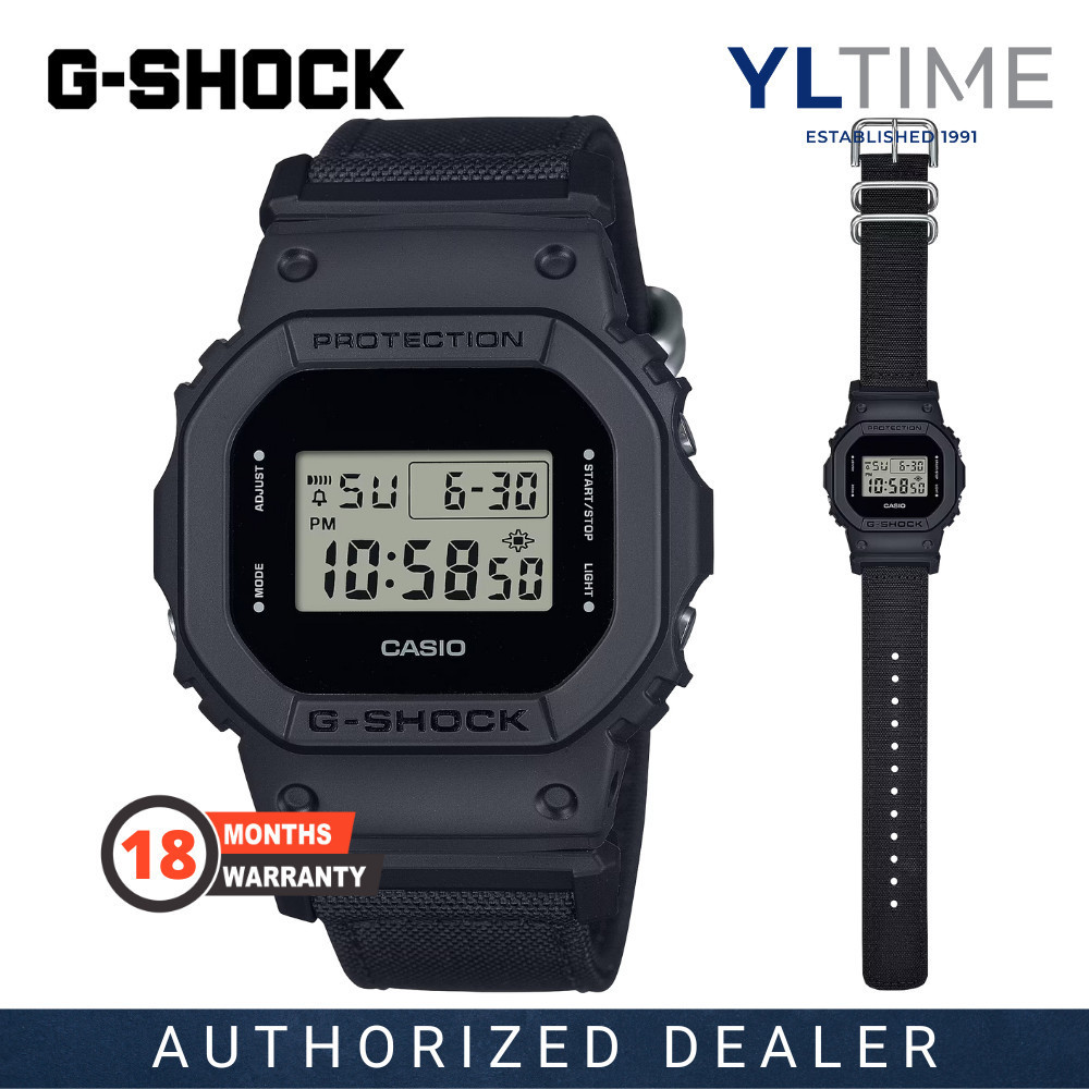 [MARCO Warranty] Casio G-Shock DW-5600BCE-1 Utility Black Series With ...