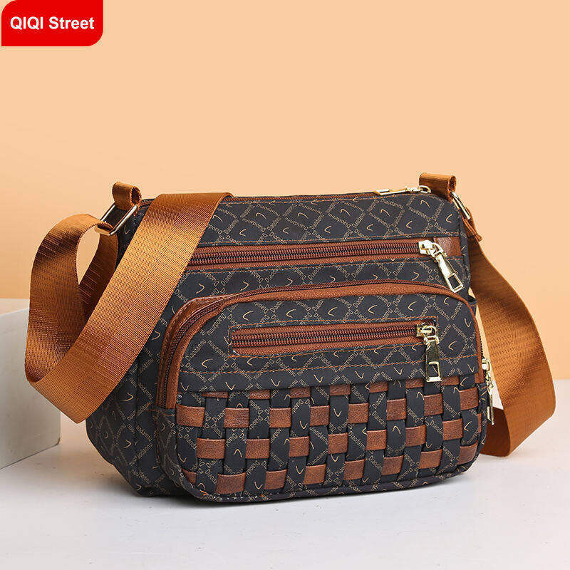 women's shoulder bag Multi-layer bag middle-aged and elderly women's ...