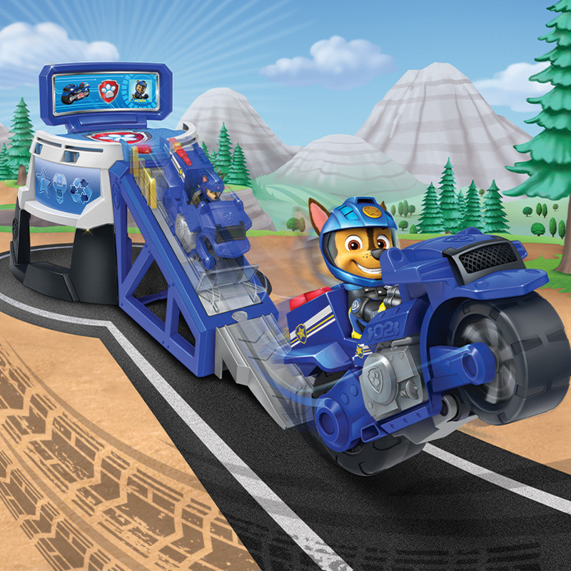 Paw Patrol Toys Chase Skye Motorcycle Mobile Team Headquarters Off Road ...