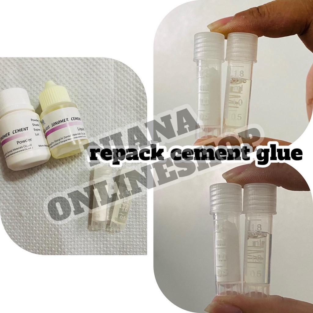 craft collection GWP shopstop repack bottle glass ionomer cement ...