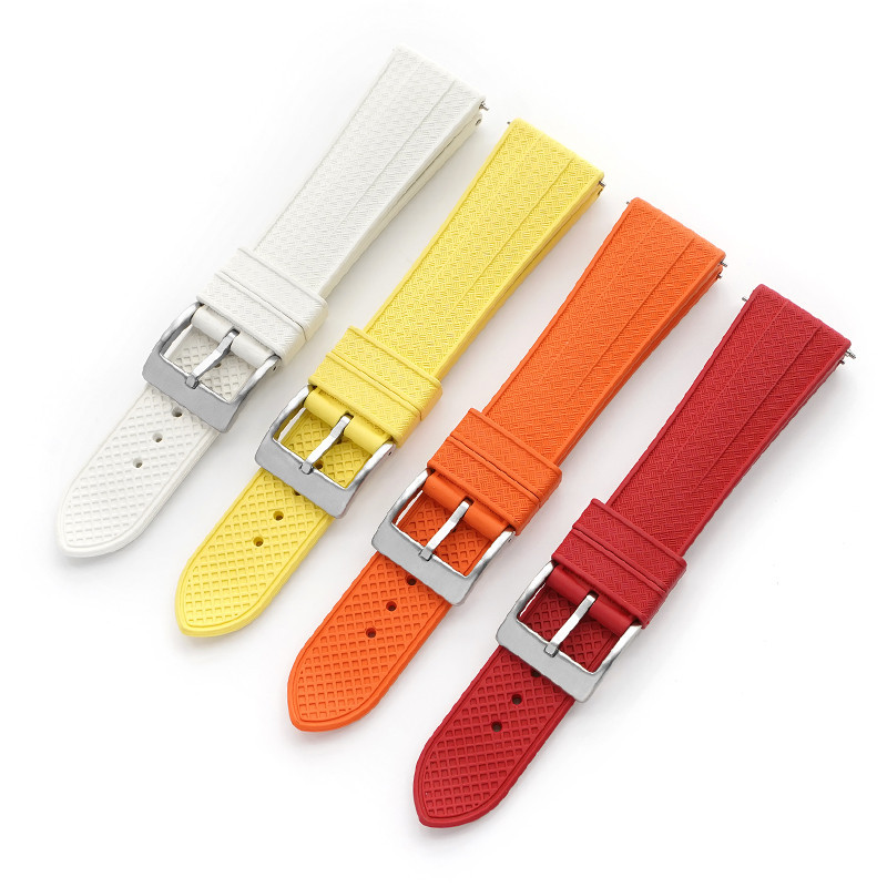 22mm Fluoroelastomer Strap For BlancpainXSwatch Fifty Fathoms Fashion