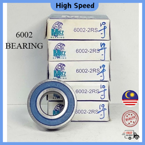 6002 BEARING 6002 2RS BALL BALL DEEP GROOVE LUAR 32MM DALAM 15MM COVER ...