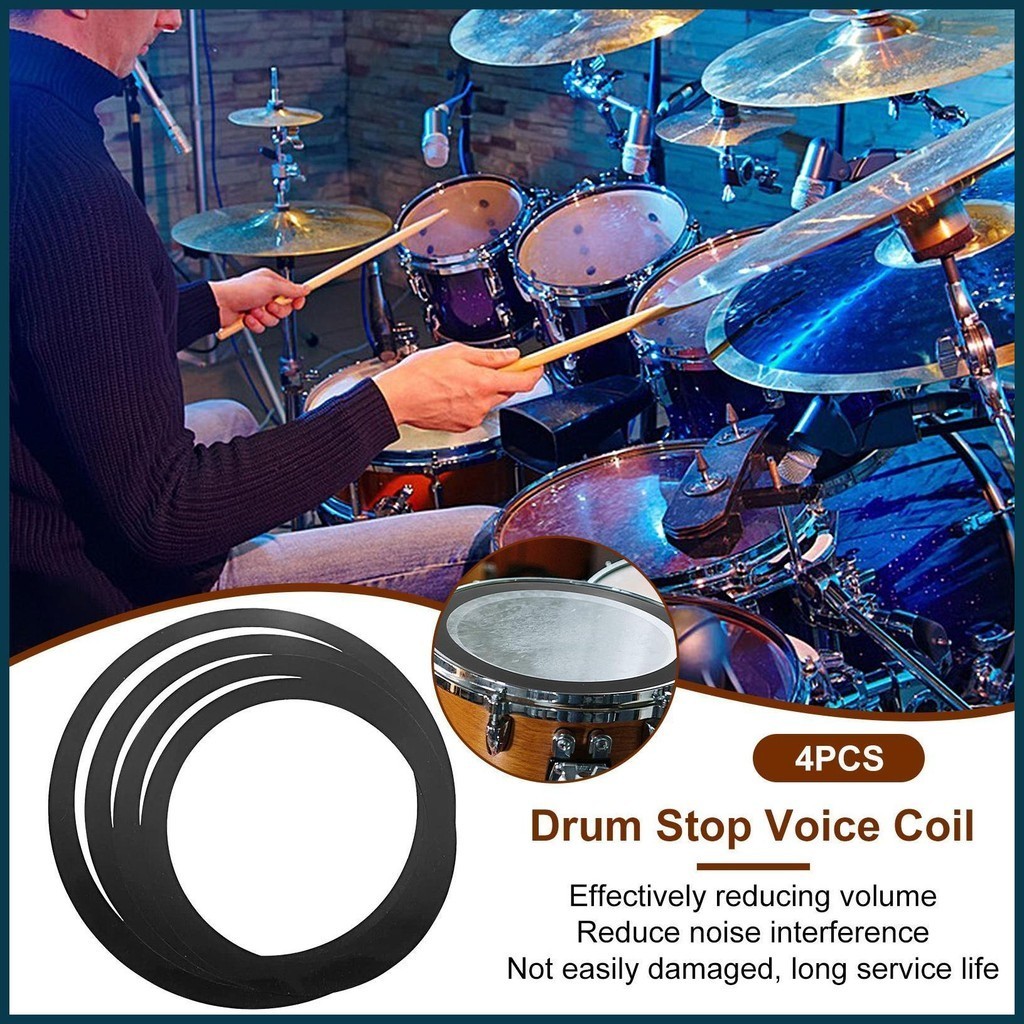 Stop Voice Coil Percussion Accessories Drum Mutes Concert Snare ...