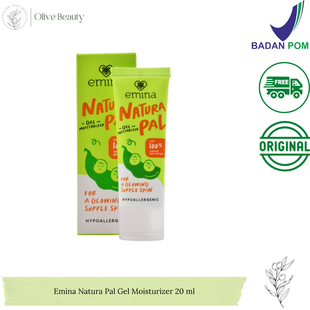Emina Natura Pal Gel Moisturizer 20ml Shopee Malaysia
