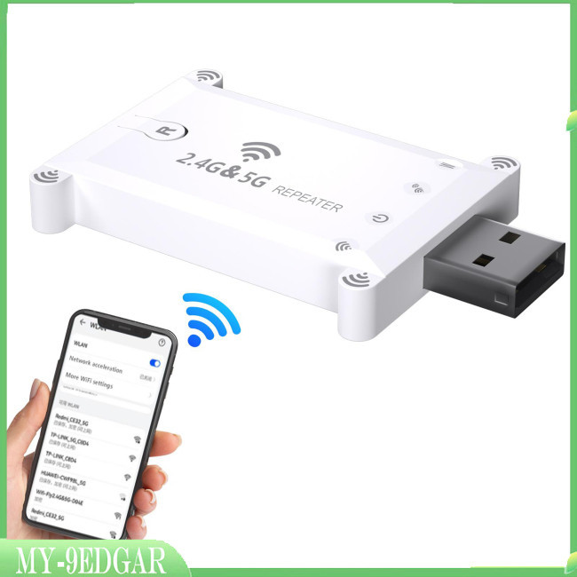 Gil Dual Frequency 1200m Wireless Signal Amplifier Wifi Extender ...