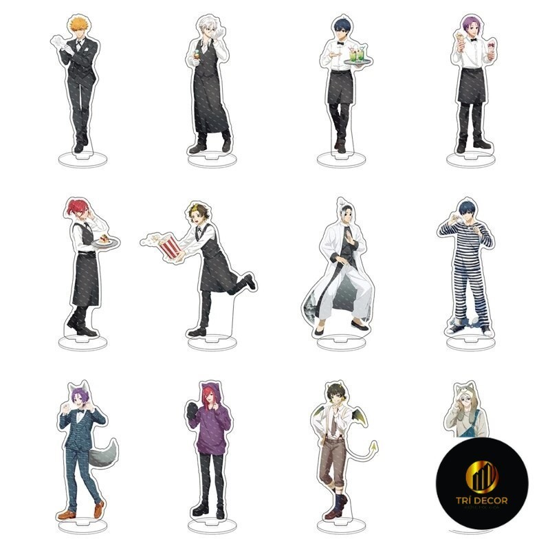 Standee Blue Lock Isagi Nagi Meguru Chigiri Reo Sae Itoshi Rin Baro 35 ...