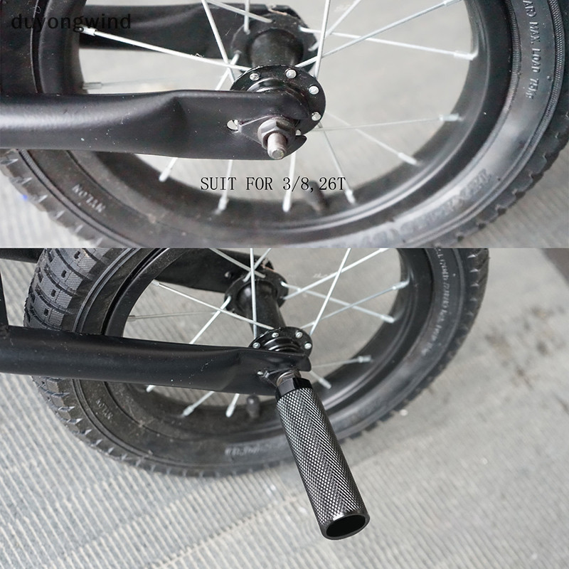 2 Pcs Amotor Bike Pegs Aluminum Alloy Anti-Skid Lead Foot Bicycle Pegs