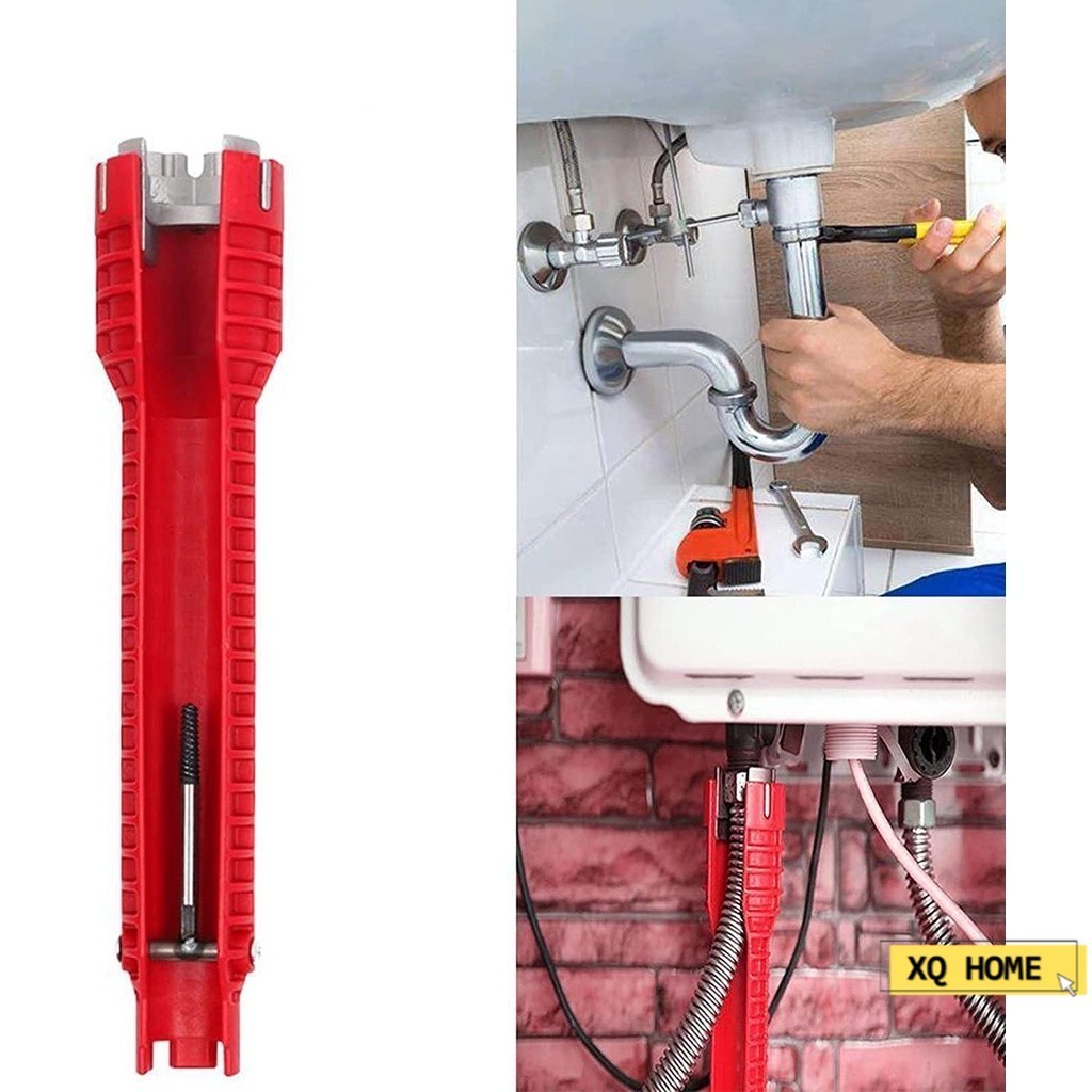 8 in 1 MultiPurpose Faucet & Sink Installer Kit Sink Basin Faucet