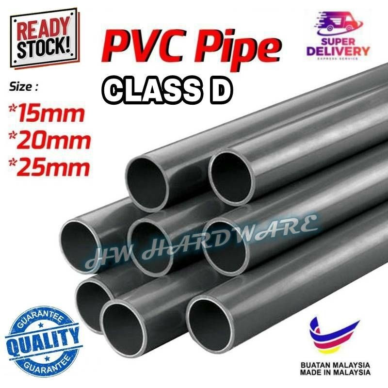 PVC PIPE [CLASS D] 15MM / 20MM / 25MM Shopee Malaysia
