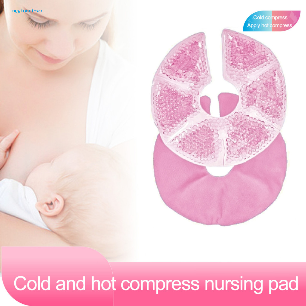 Nursing Breast Pads Gel Compress for Breastfeeding 2pcs Breast Therapy
