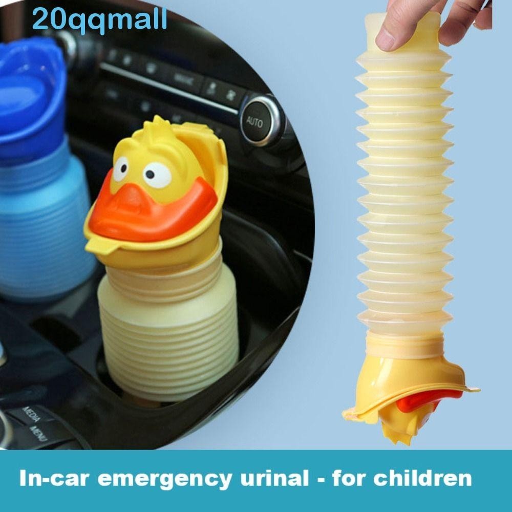 QQMALL Retractable Urinal Bucket, Foldable Leak Proof Portable Urine Bag, Travel Adult Children