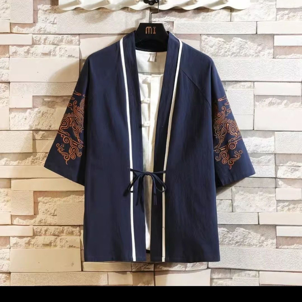 Tang Suit 2023 Hanfu Chinese Men's Fairy Ancient Style Cloak Tao Robe ...