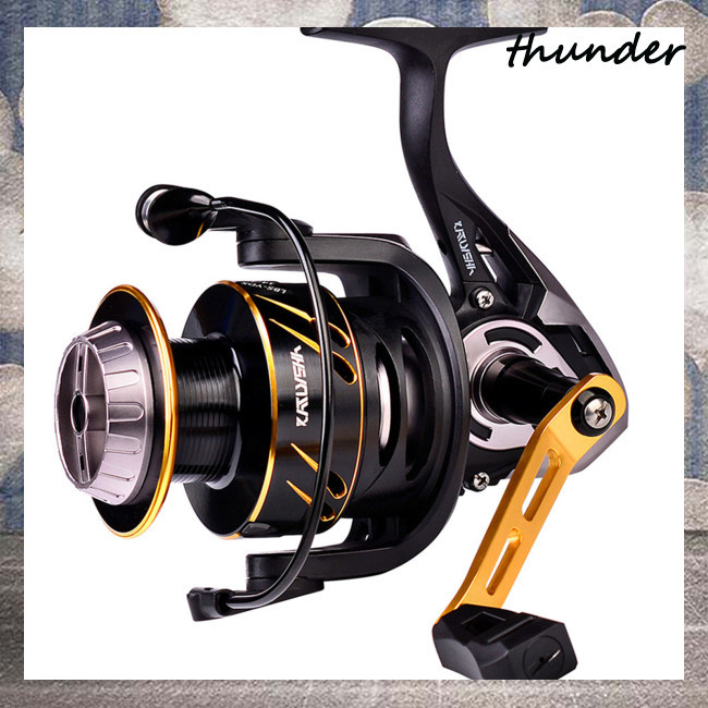 Thunder Fishing Reel 11 Shaft Ultralight Heavy Duty 6.6:1Spinning