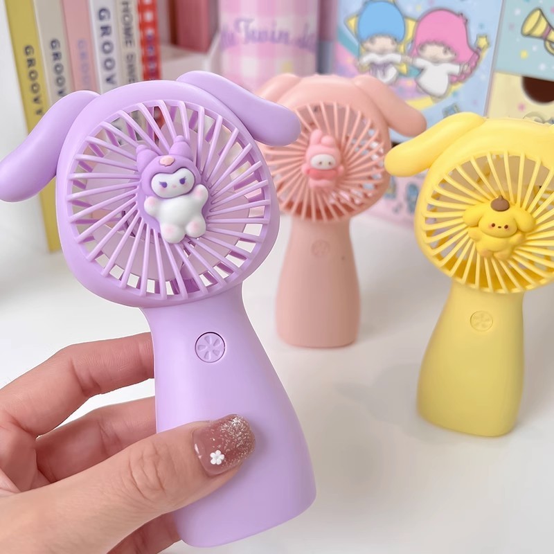 Mini Handheld Fan, Small Cute Design Portable Fan with 3 Powerful Wind ...