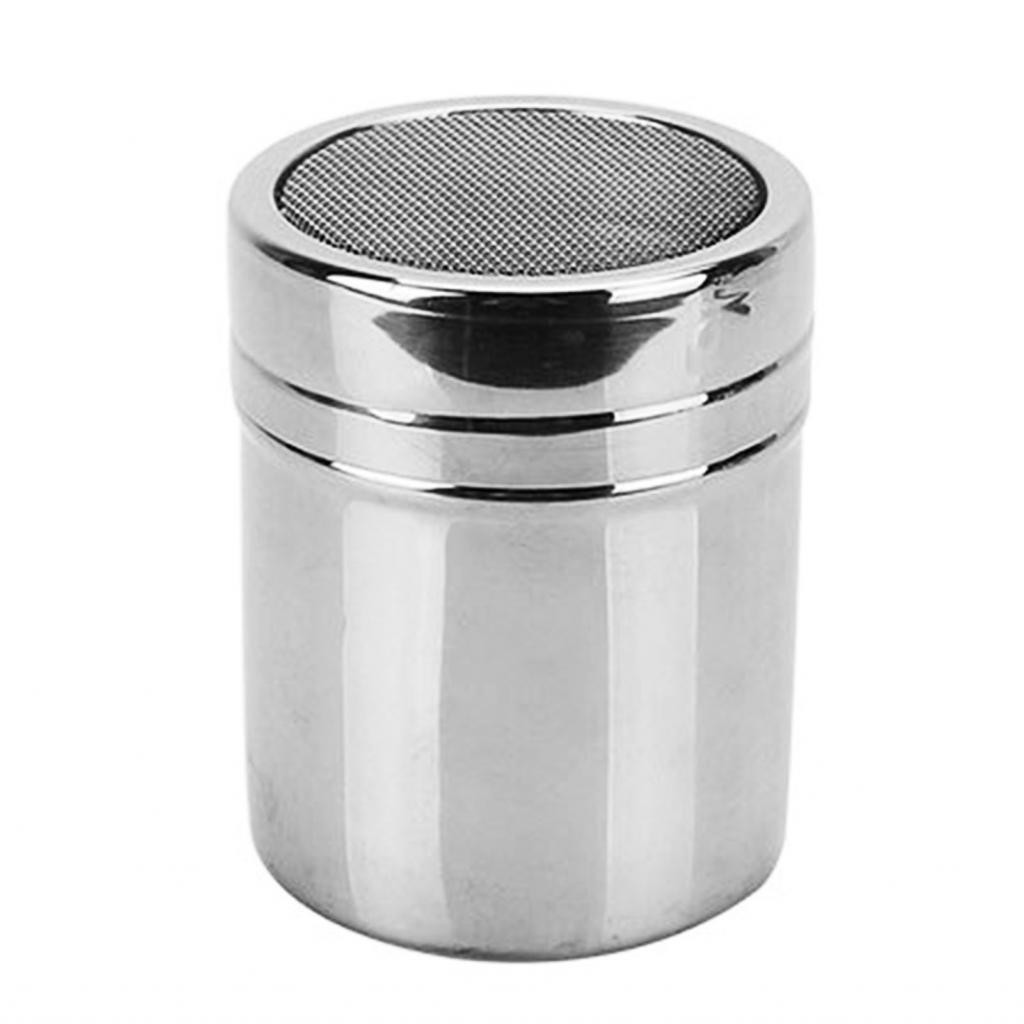 Sakurabc Powdered Sugar Shaker Duster Stainless Steel Cinnamon Flour ...