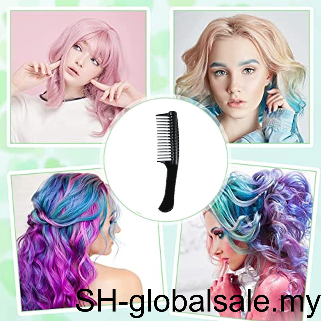 1/2/3/5 1 Piece Wide Tooth Comb Integrated Even Application Salon ...