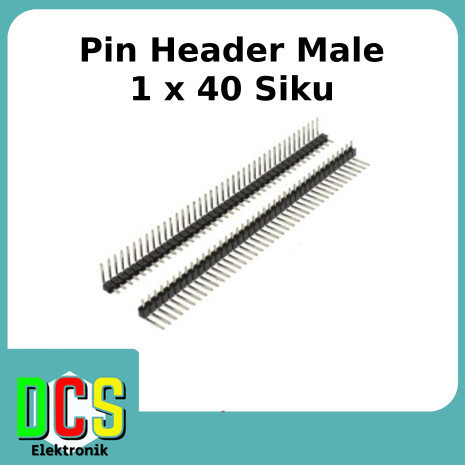 SIKU Pin Header 1x40 Male elbow L shape | Shopee Malaysia