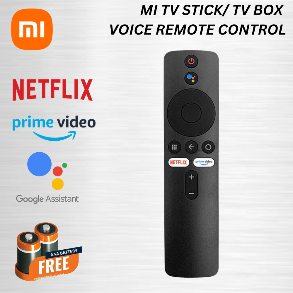 Telecomando di ricambio Xiaomi per Xiaomi Mi Box S/Mi TV Stick Remote Control con Bluetooth e controllo vocale