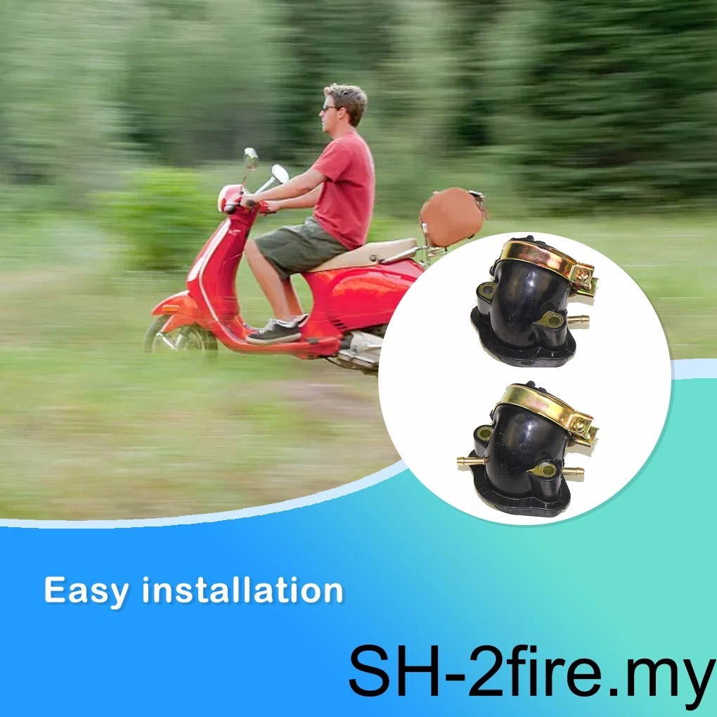 Intake Manifold Pipe Rubber GY6 Moped Scooter Accessories Portable Scooters Carburetor Adapter