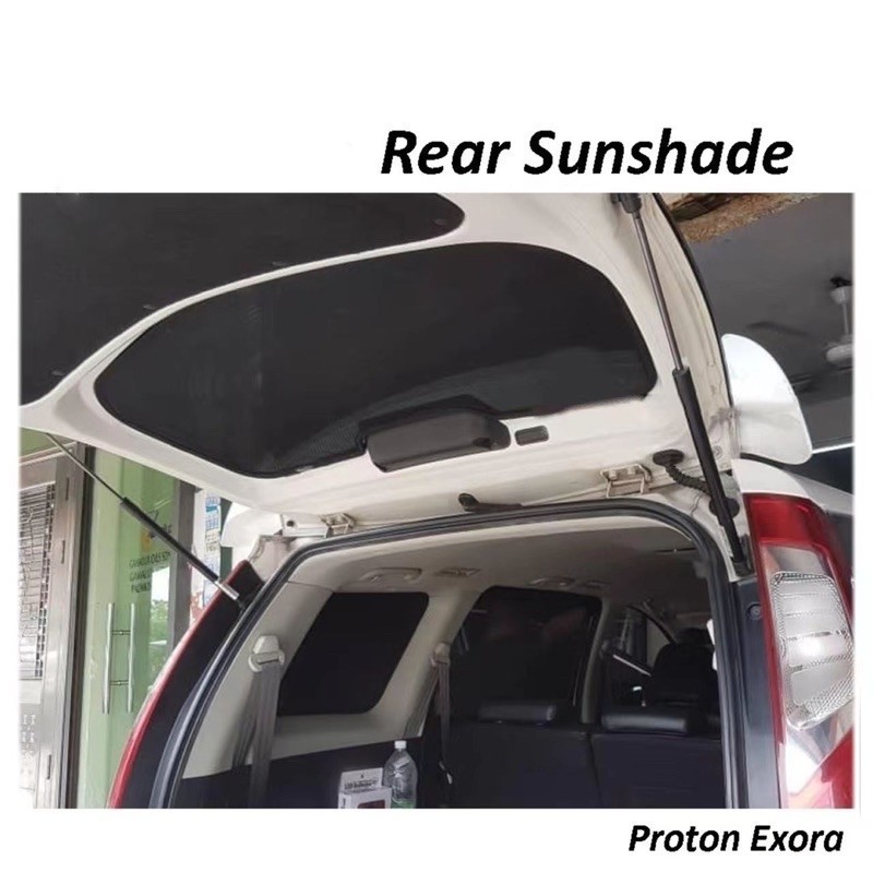 OEM Fit Rear Windscreen Car Sunshade Cermin besar sunshade Proton ...