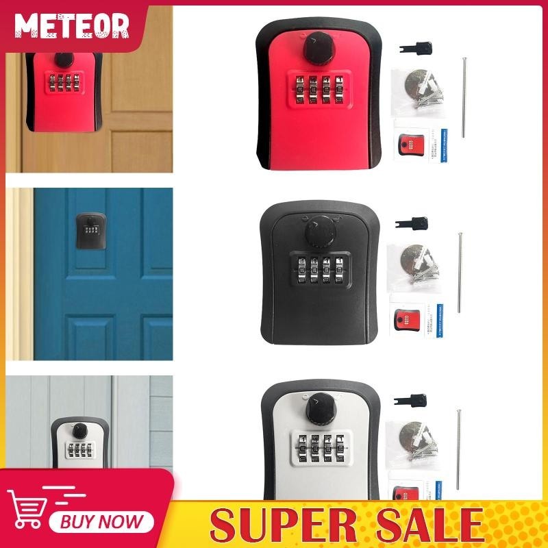 meteormy-key-lock-box-password-box-4-digit-code-resettable-key