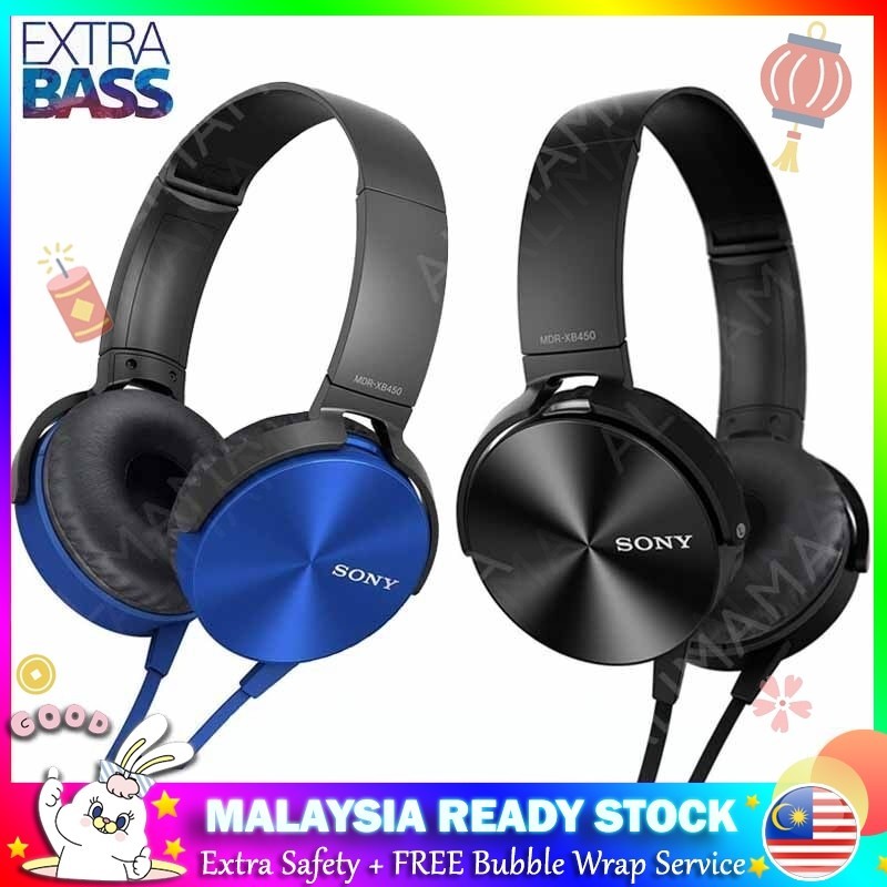 sony headphone MDRXB450AP Extra Bass Stereo Earphone Noise Canceling