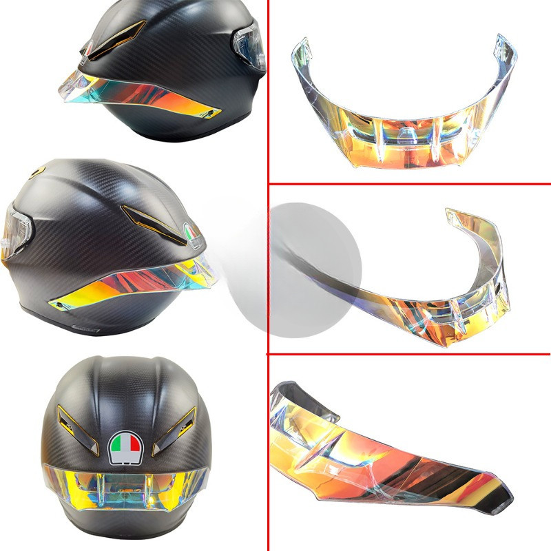 Motorcycle helmet rear wing Pista GPR GPRR corsa R helmet personality ...