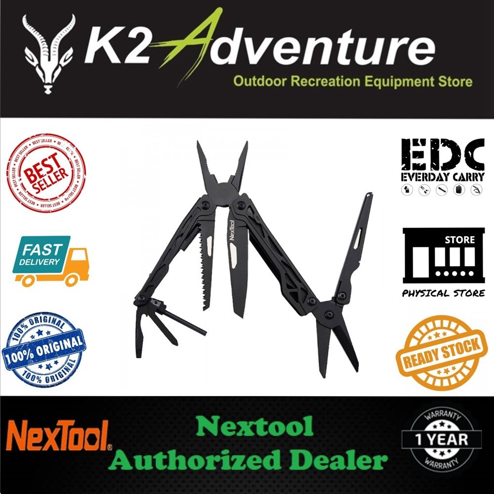 NexTool Multi Functional 10-in-1 Multitool Pliers NE0123 (100% ...