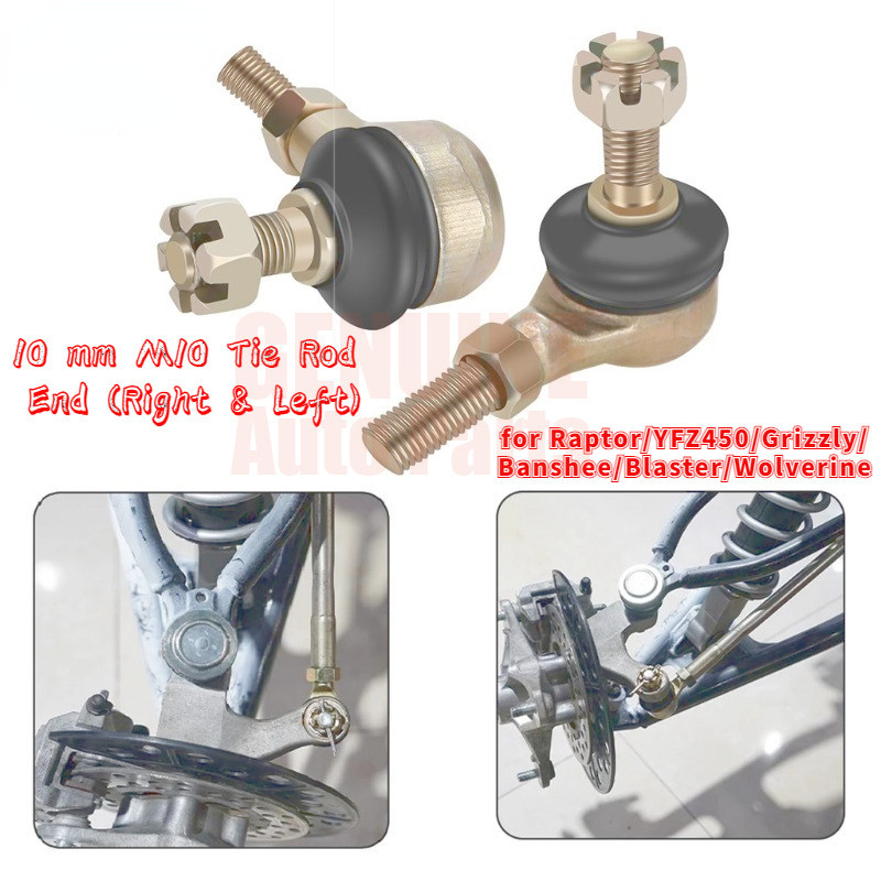 M10 Tie Rod End 10mm Top & Side Thread Left and Right Hand Tie Rod Ball ...