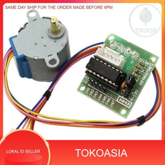 5V 28BYJ-48 Stepper Motor + ULN2003 Driver Board - bundle | Shopee Malaysia