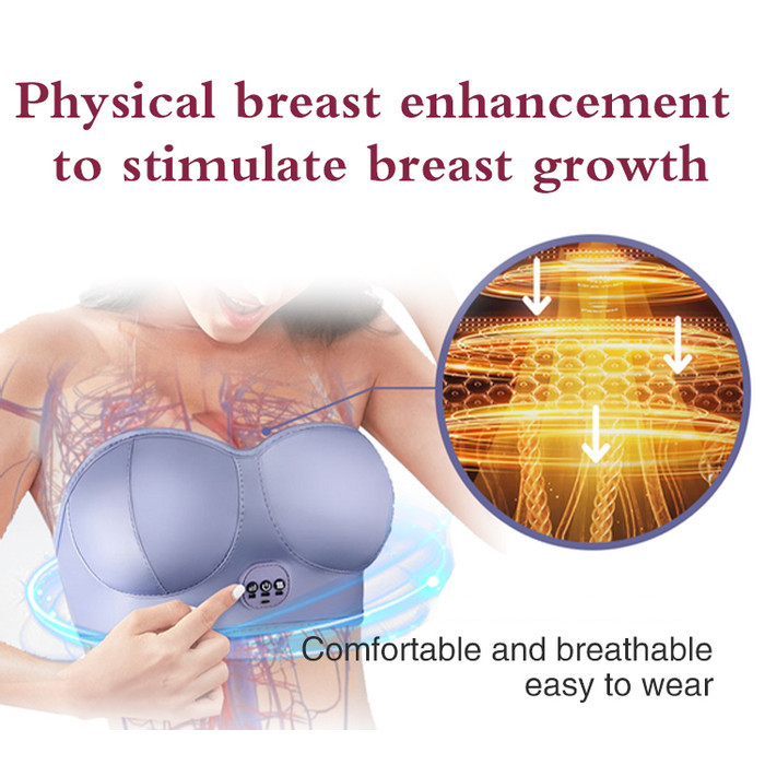 Chest massager breast kneading and charging instrument | Shopee Malaysia