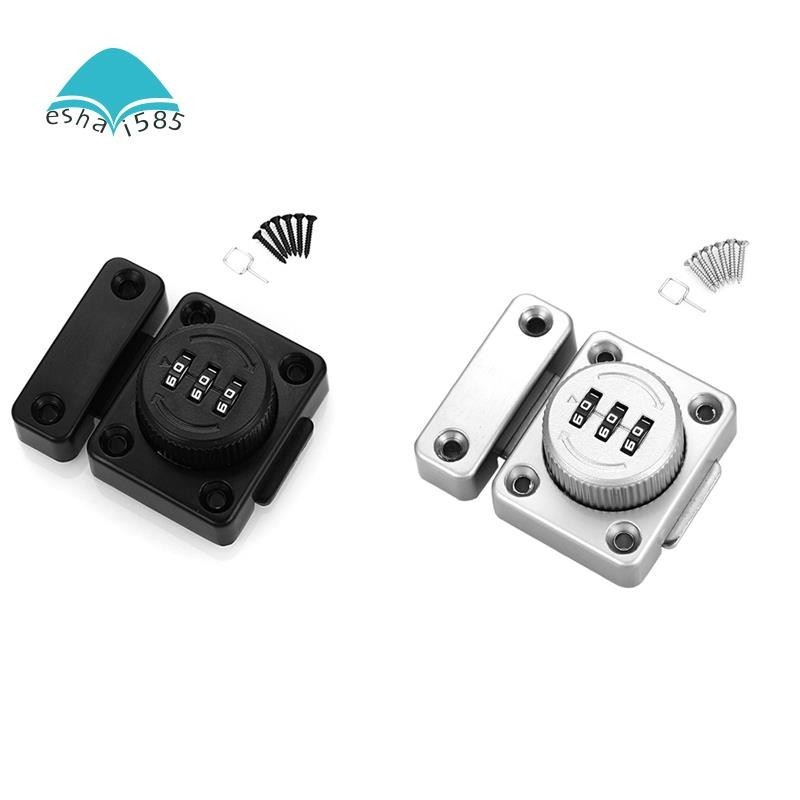 Door Latch Keyless Combination Lock Mechanical 3Digit