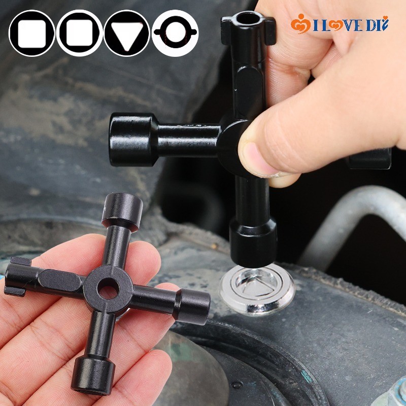 4 Ways Universal Internal Triangle Key Wrench - Multi-purpose Tool 4 in ...