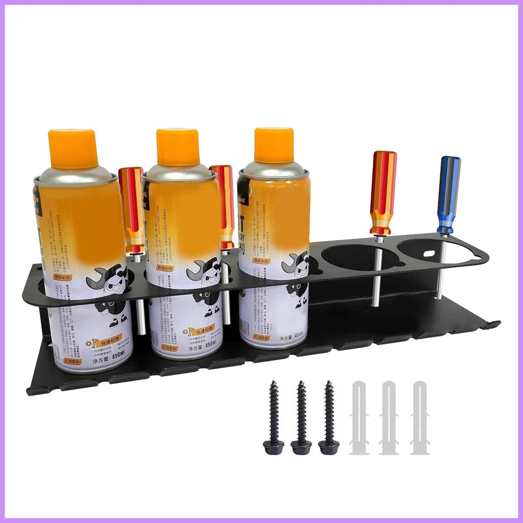 Storage Rack for Can Wall Mounted Aerosol Storage Rack Steel Heavy Duty ...