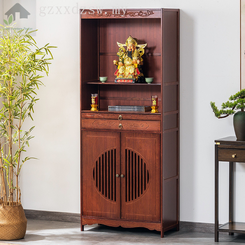 New Chinese Style Worship Table Household Buddha Cabinet Standing ...