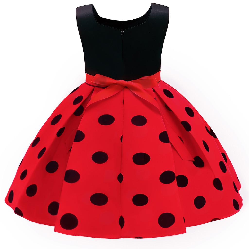 Kids Girls Christmas party Dress 3-8 year old girl princess party Dress ...