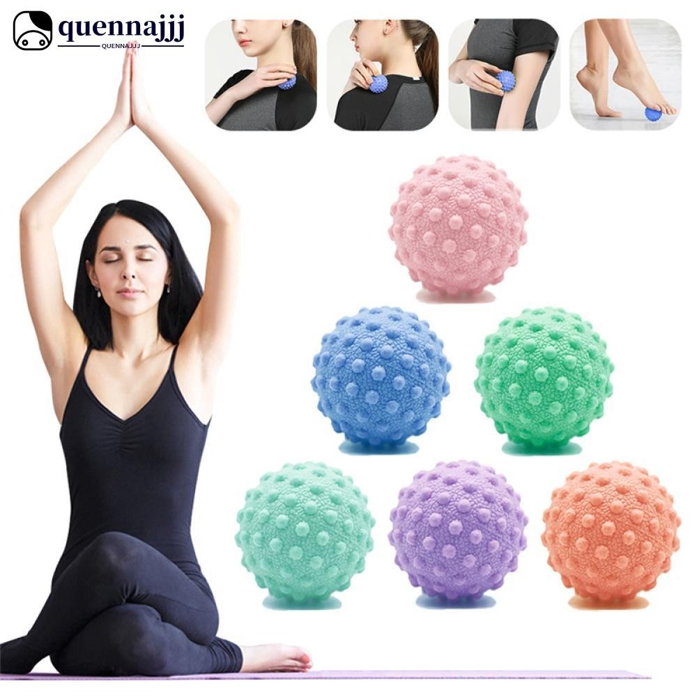 QUENNA TPR Fascia Ball Foot Fitness Massage Ball Deep Acupoint Muscle ...