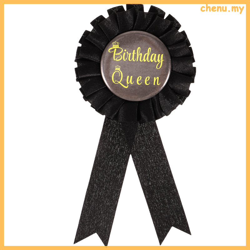 40th Birthday Badge Birthday Baddie Badge Brooch Tinplate | Offer Of The Day Birthday Girl Badge