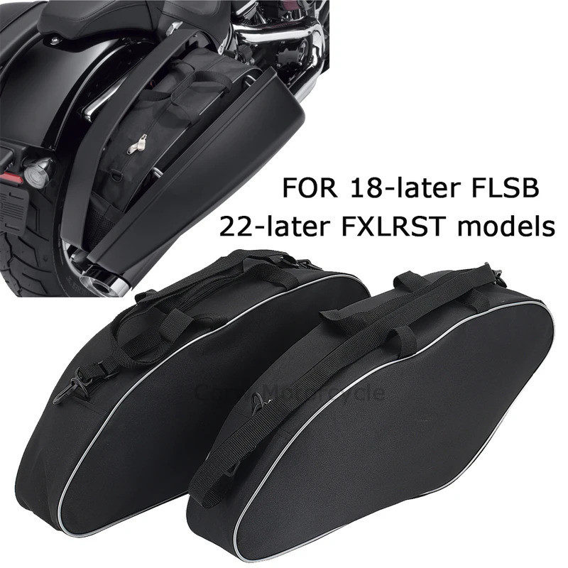 Hard Saddlebag Luggage Liners Tour Pack Soft Liner Bags For FLSB ...