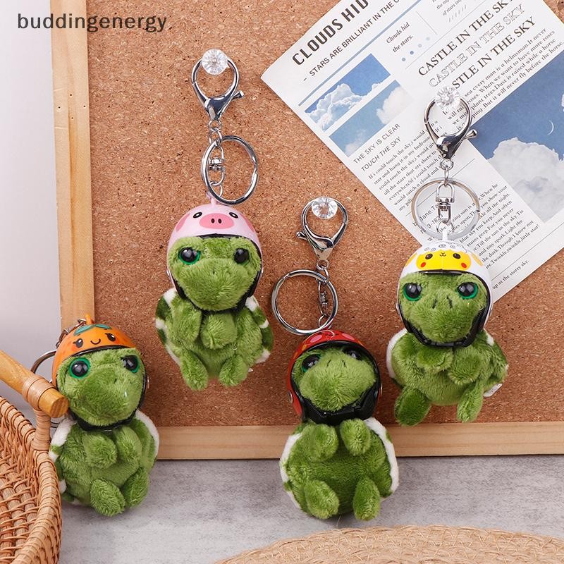 {BUDDI} Kawaii Helmet Turtle Keychain Cute Cartoon Plush Sea Turtle ...