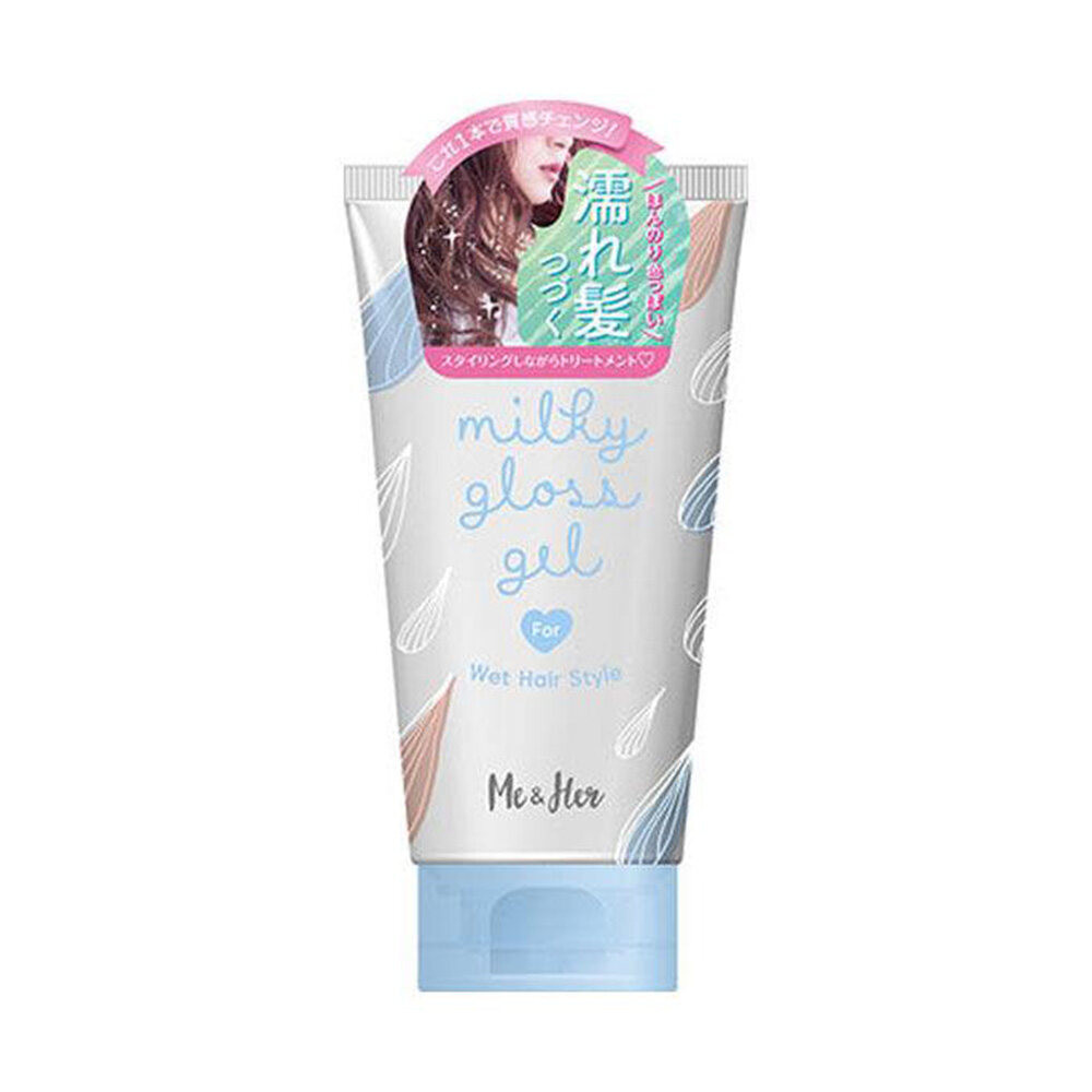 utena Me and Her Milky Gloss Gel Wet Hair Wax 100g Shopee Malaysia