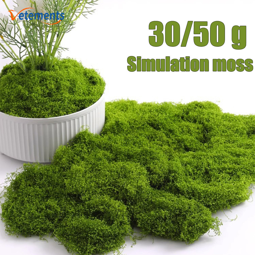 Environmentally Friendly Fiber Artificial Filamentous Moss DIY Micro ...